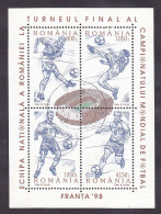 Romania - France 1998 - Final Tournament Of The World Soccer Championship Used - 1998 – France