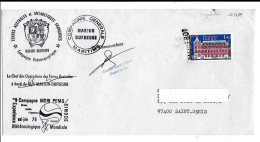 Marion Dufresne FSAT TAAF. 12.07.1979 Victoria Seychelles (4). Campagne MD 18 PEMG / SINODE - Storia Postale