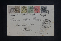 LUXEMBOURG - Devant > France - 1899 - M 2030 - 1895 Adolphe De Profil