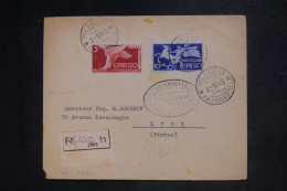 ITALIE - Lettre Expresse > France - 1945 - M 2024 - Poststempel