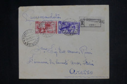 ITALIE - Lettre Recommandée Intérieure - A Voir - 1953 - M 2023 - Poststempel