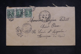 CANADA - Lettre Commerciale > St Pierre Et Miquelon France - Pas Courant - 1936 - M 1838 - Covers & Documents