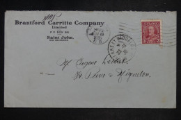 CANADA - Lettre Commerciale > St Pierre Et Miquelon France - Pas Courant - 1935 - M 1801 - Covers & Documents