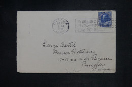 CANADA - Lettre > Belgique - 1919 - M 1777 - Covers & Documents