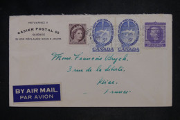 CANADA - Lettre Commerciale Par Avion > France - 1952 - M 1763 - Lettres & Documents