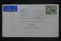 ILE MAURICE - Lettre Par Avion > France - 1959 - M 1741 - Mauritius (...-1967)