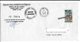 Marion Dufresne FSAT TAAF. 22.10.1979 SPA T. France (2) - Lettres & Documents