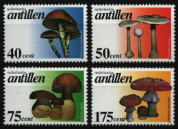 Niederländische Antillen 1997 - Mi-Nr. 888-891 ** - MNH - Pilze / Mushrooms - Curacao, Netherlands Antilles, Aruba