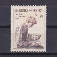 AUSTRIA 1955, Sc #B296, Stamp Day, MH - Unused Stamps