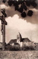 CHELLES SUR MARNE L Eglise Vue De La Plaine 10(scan Recto-verso) MA1265 - Chelles