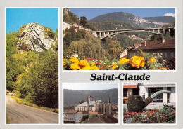 SAINT CLAUDE Le Chapeau De Gendarme Le Grand Pont La Cathedrale St Pierre 27(scan Recto-verso) MA1316 - Saint Claude