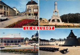 LE CREUSOT Rue Marechal Leclerc Le Marteau Pilon De 100 Tonnes Maisons Des Arts Et Loisirs 15(scan Recto-verso) MA1327 - Le Creusot