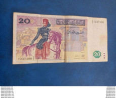 Billet De 20 Dinars 07 11 1992 Qui A Circulé - Tunisia