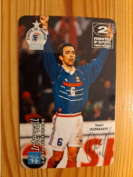 Prepaid Phonecard France, Intercall - Football, Youri Djorkaeff - Voorafbetaalde Kaarten: Gsm