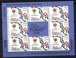 Montenegro 2021   Olympic Games TOKIO Mimi Sheet Mi.No. 465 MNH - Montenegro