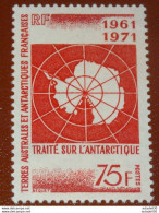 TAAF, Terres Australes, 1971 10th Anniversary Of Antarctic , Neuf Avec Trace De Charniere , Mint*.......... CL1-5-4b - Unused Stamps