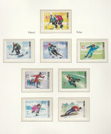 POLEN  1020-1027, Postfrisch **, Olympische Winterspiele 1968, Grenoble, 1968 - Nuovi