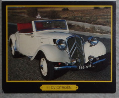 Petit Calendrier De Poche 1991 Voiture Citroên 11 CV Traction Avant Cabriolet - Bourgoin Jallieu Isère - Klein Formaat: 1991-00