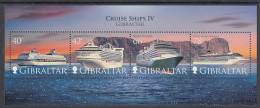 Gibraltar - Hojas Yvert 87 ** Mnh Cruceros - Gibraltar