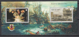 Gibraltar - Hojas Yvert 68 ** Mnh Batalla De Trafalgar - Gibraltar