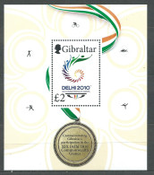 Gibraltar Hojas Yvert 96 ** Mnh XIX Juegos Commonwealth  Deportes - Gibraltar