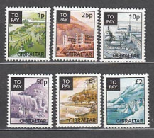 Gibraltar - Tasa Yvert 20/5 ** Mnh Vistas - Gibraltar