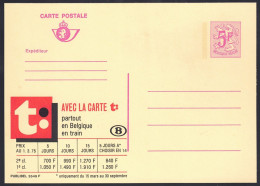 +++ PUBLIBEL Neuf 5F - AVEC LA CARTE - Partout En Train - N° 2649 F  // - Publibels