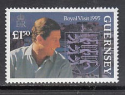 Guernsey - Correo 1995 Yvert 684 ** Mnh Principe Carlos - Guernesey