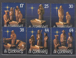 Guernsey - Correo 1999 Yvert 843/8 ** Mnh Navidad - Guernesey