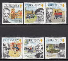 Guernsey - Correo 1999 Yvert 837/42 ** Mnh Academia Militar - Guernesey