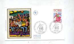 Lettre Fdc 1970 Saint Etienne Jeux Handicapés - 1970-1979