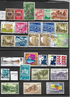 ISRAEL ET AERIEN -28 TRES BEAUX TIMBRES OBLITERES -PAS EMINCES - DEPUIS 1960 - Used Stamps (without Tabs)