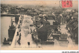 CAR-ABYP16-0995-50 - BARFLEUR - Vue GÃ©nÃ©rale Prise De L'Ã©glise - Barfleur