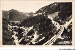 CAR-ABYP15-0966-39 - MOREZ - Les Quatre Viaducs - Ligne Morez-andelot - Morez