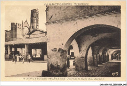 CAR-ABYP15-0924-31 - MONTESQUIEU-VOLVESTRE - Place De La Halle Et Les Arcades - Muret