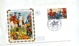 Lettre Fdc 1970 Paris Bataille Fontenoy - 1970-1979