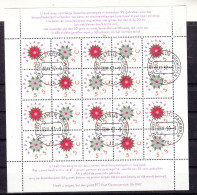 Nederland 1992 Nvph Nr  1542 - 1543 Mi Nr 1458 + 1459, Decemverzegels, Christmas, Sheet - Used Stamps