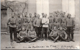 60 CARTE PHOTO - 2e Hussard Lors De La Greve Des Boutonniers 1909 - Otros & Sin Clasificación