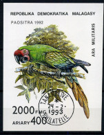 Repoblika Demokratika Malagasy - Paositra 1992 - Parrot - Parrots