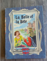 Livre Bd  BIBLIOTHEQUE ROUGE ET BLEU La Belle Et La Bête Le Prince Charmant Pierre Rousseau / Ed. G.P EN EO De 1953 - Barbie