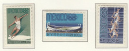 ZYPERN  312-314, Postfrisch **, Olympische Sommerspiele 1968, Mexico, 1968 - Unused Stamps