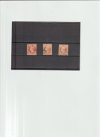 CERES EMPIRE FRANC, 3 Timbres Avec Divers Oblitérations Dont : Chiffre 30 Ou 39 - Voir - 1853-1860 Napoleon III