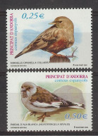 Spanish Andorra 2002 - Fauna, Aves Mnh** - Ungebraucht