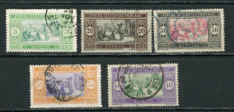 SENEGAL (RF) -  MARCHÉ - N° Yt 56+59+61+62+63 Obli. - Used Stamps