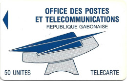 @+ Gabon - LOGO OPT - 50 U - Sans Puce - Demo - Gabon