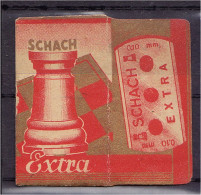 "SCHACH EXTRA" Razor Blade Old Vintage WRAPPER - Cover Only (see Sales Conditions) - Razor Blades