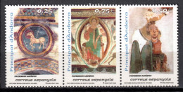 Spanish Andorra 2002 - Pinturas Murales De Santa Coloma Mnh** - Ungebraucht