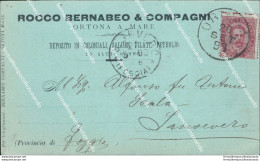 Cl49 Cartolina  Commerciale Ortona A Mare Rocco Bernabeo E Compagni 1893 Chieti - Chieti