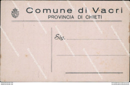 Cl32 Cartolina  Commerciale Comune Di Vacri Provincia Di Chieti - Chieti