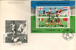 Roemenië - FDC -  Voetbal                  - FDC